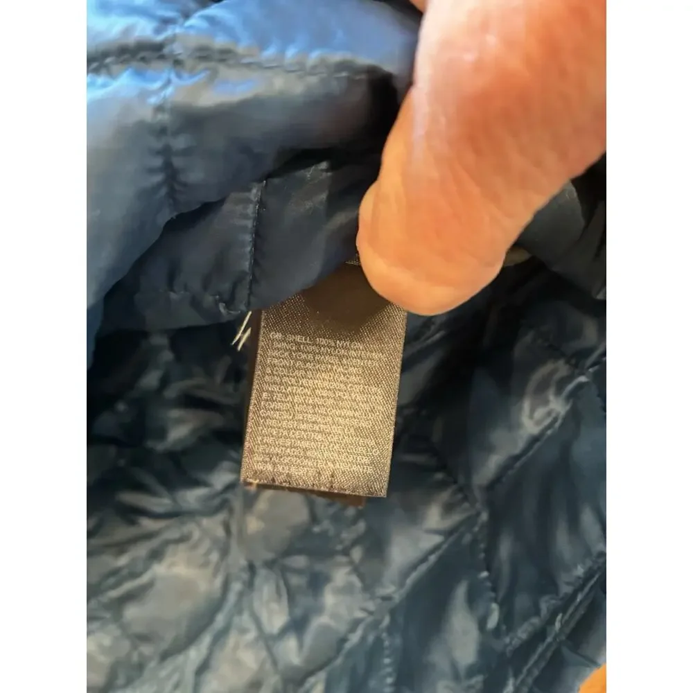 The North Face Reyes ThermoBall Insulated Button Shirt‎ Jacket Blue Men XL C916